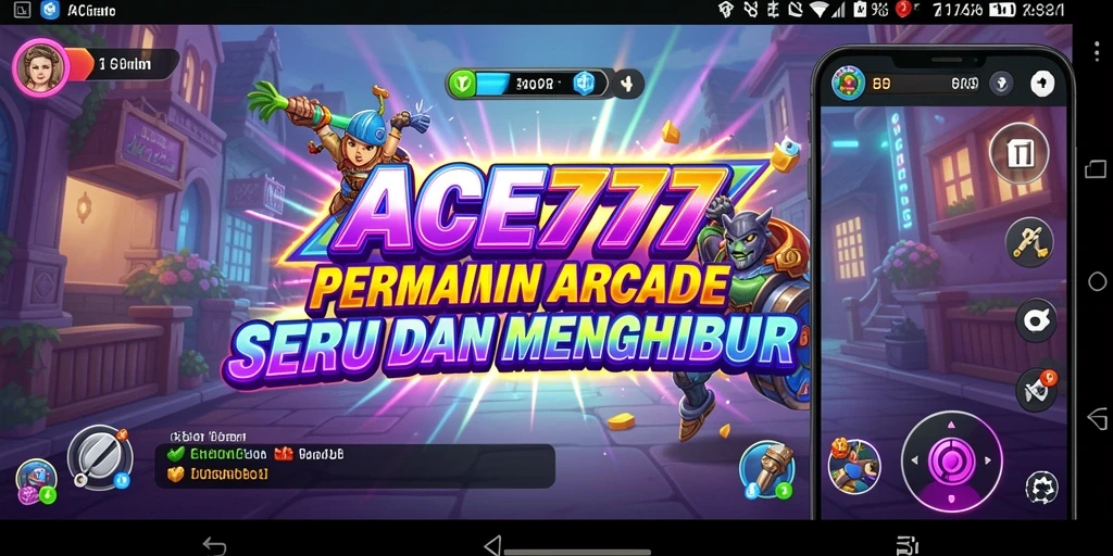 Tampilan gameplay ACE777 yang mendebarkan dan penuh aksi.