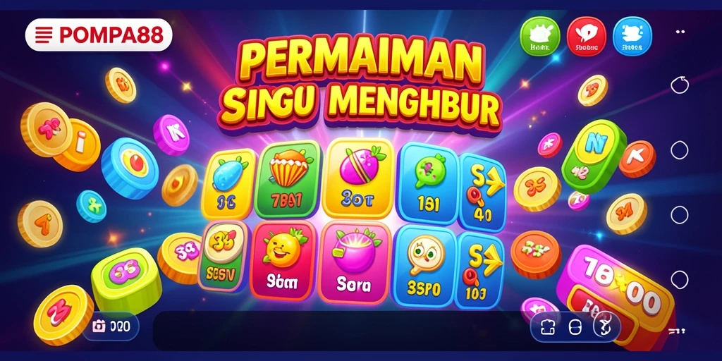 Tampilan gameplay menarik di POMPA88 menampilkan suasana Bingo yang ramai.